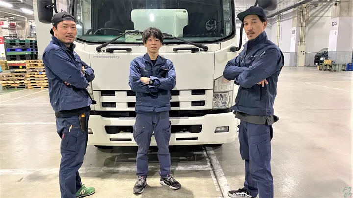 福岡県糟屋郡粕屋町内橋西の中型トラックドライバーの求人情報イメージ - 有限会社福岡宇野運輸 - No.86651-02