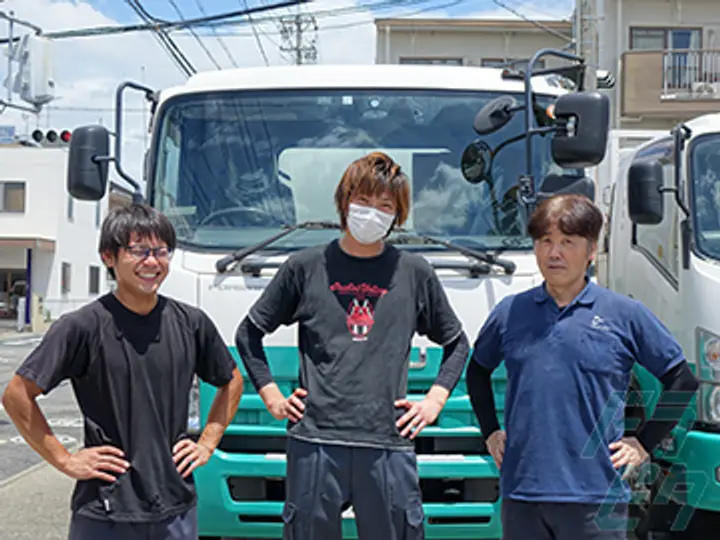 愛知県小牧市の中型トラックドライバーの求人情報イメージ - 第一環境株式会社  小牧営業所 - No.31664-04