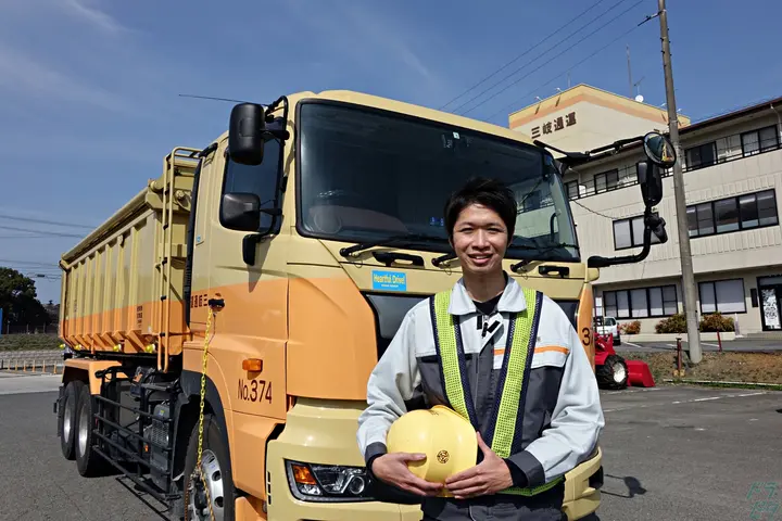 三重県いなべ市のダンプドライバーの求人情報イメージ - 三岐通運株式会社  環境資源事業部 - No.45917-01