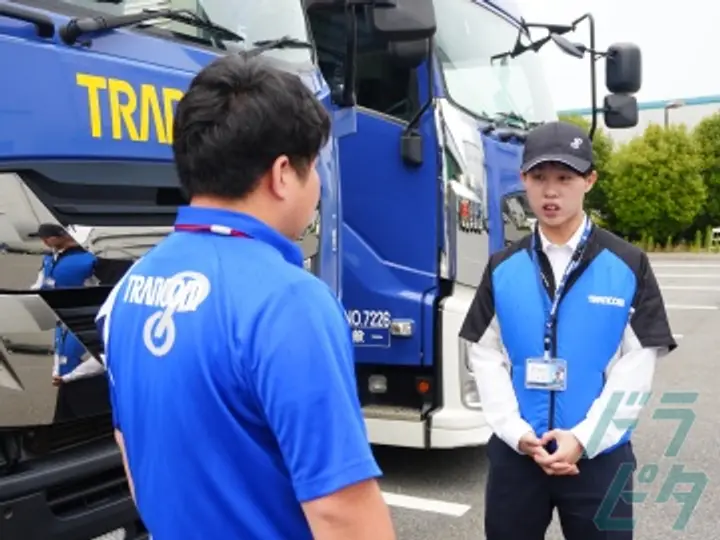 埼玉県久喜市の大型トラックドライバーの求人情報イメージ - トランコムEX東日本株式会社 - No.50177-04