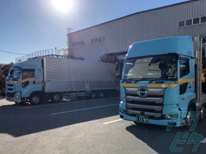 神奈川県相模原市中央区の大型トラックドライバーの求人情報イメージ - 丸全昭和運輸株式会社 相模原営業所 - No.75744-03