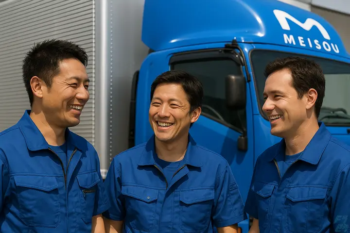 株式会社明送ロジコムのドライバー求人情報　No.70531
