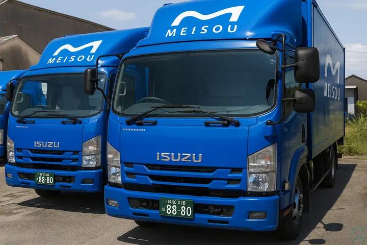株式会社明送ロジコムのドライバー求人情報　No.70532