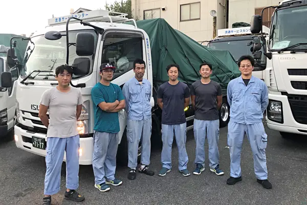 東京都足立区の中型トラックドライバーの求人情報イメージ - 株式会社流通サービスセンター - No.79376-01