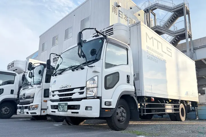 人付き合い少なめ！固定ルート＆無人店舗へ配送♪4t中型