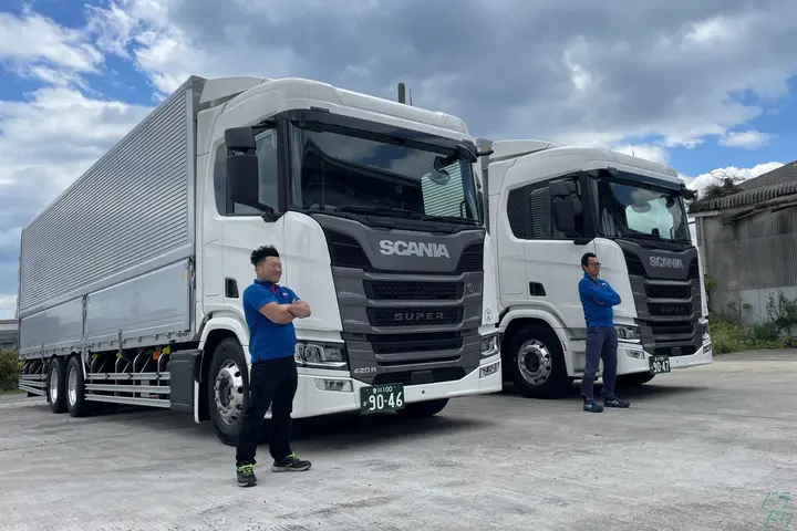 憧れの「スカニア車」に★社宅あり⇒県外からの応募大歓迎