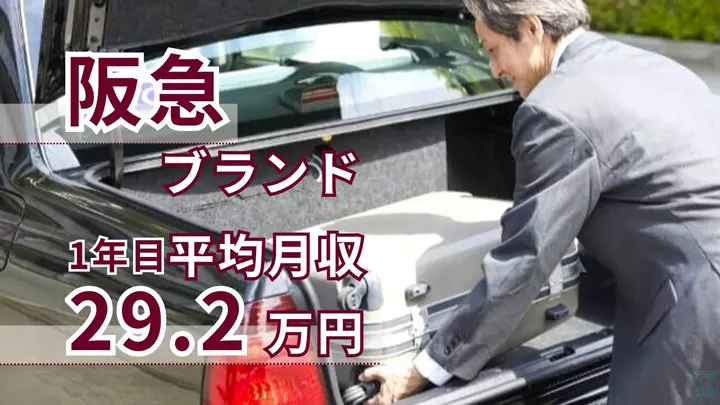 平均月収29万円以上・賞与年2回・阪急ブランド
