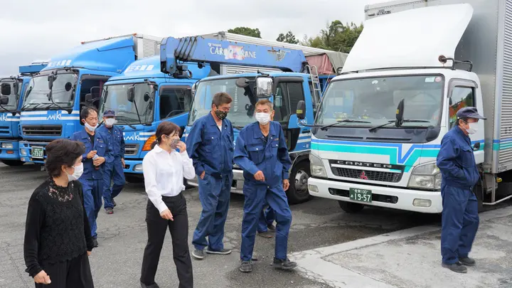 福岡県古賀市青柳の中型トラックドライバーの求人情報イメージ - 株式会社三木重量 本社 - No.86404-04